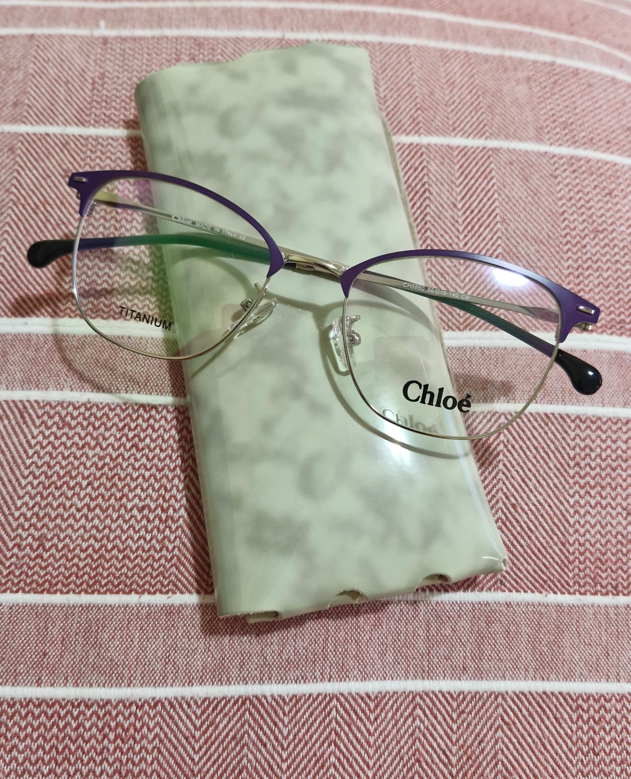 Armação Chloé Metal